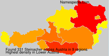 Surname Steinacher in Austria
