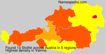 Surname Stoffel in Austria