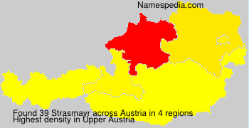 Surname Strasmayr in Austria
