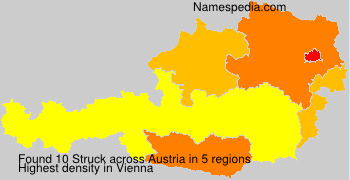 Surname Struck in Austria