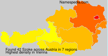 Surname Szoke in Austria