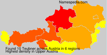 Surname Teubner in Austria