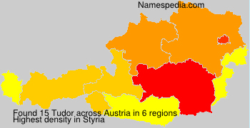 Surname Tudor in Austria