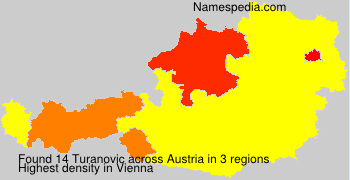 Surname Turanovic in Austria