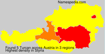 Surname Turcan in Austria