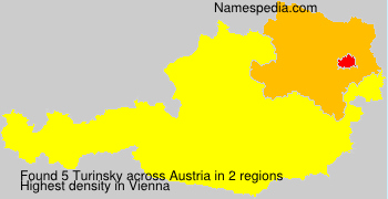 Surname Turinsky in Austria