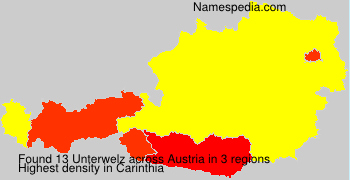 Surname Unterwelz in Austria