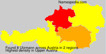 Surname Utzmann in Austria