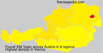 Surname Vasic in Austria