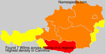 Surname Wilms in Austria