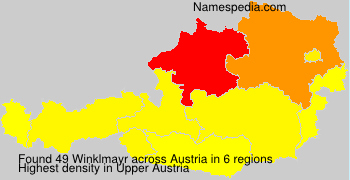 Surname Winklmayr in Austria