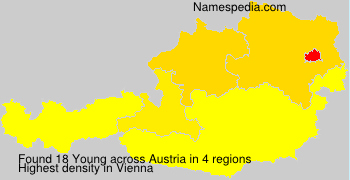 Surname Young in Austria