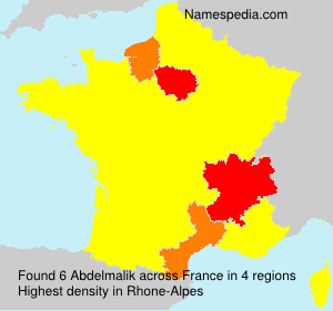 Surname Abdelmalik in France