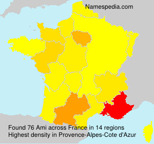 Surname Ami in France