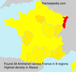 Surname Ammerich in France