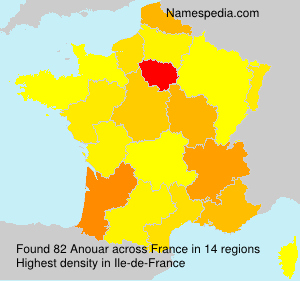 Surname Anouar in France