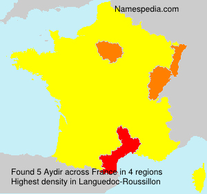Surname Aydir in France