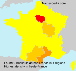 Surname Bassouls in France
