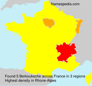 Surname Berkoukeche in France