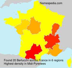 Surname Berlucchi in France
