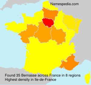Surname Bernasse in France