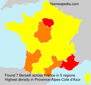 Surname Berselli in France