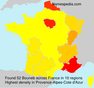 Surname Bouneb in France