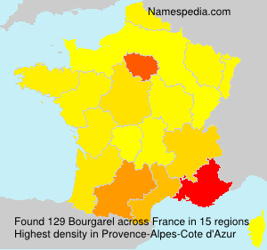 Surname Bourgarel in France