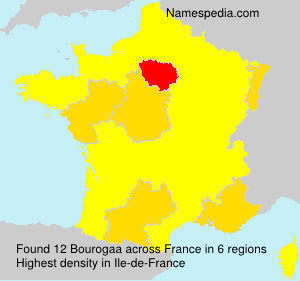 Surname Bourogaa in France