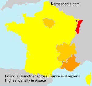 Surname Brandtner in France