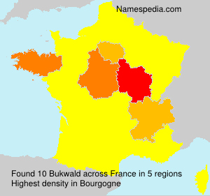 Surname Bukwald in France