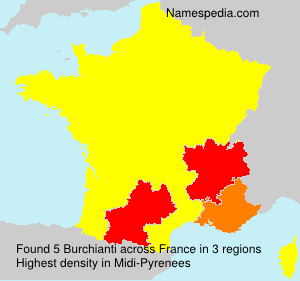 Surname Burchianti in France