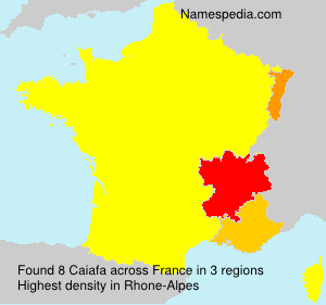 Surname Caiafa in France