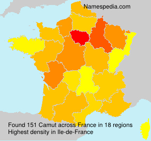 Surname Camut in France