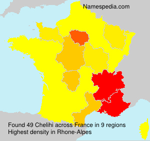 Surname Chelihi in France