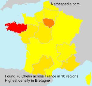 Surname Chelin in France
