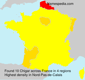 Surname Chigar in France