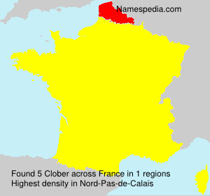 Surname Clober in France