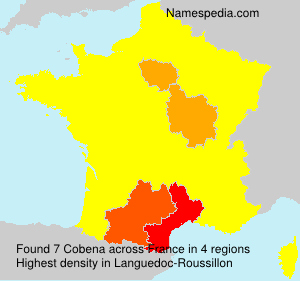 Surname Cobena in France