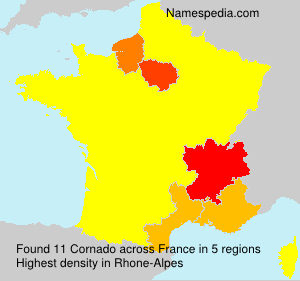 Surname Cornado in France