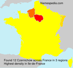 Surname Czernichow in France