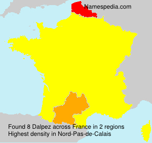 Surname Dalpez in France