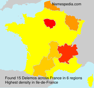 Surname Delemos in France