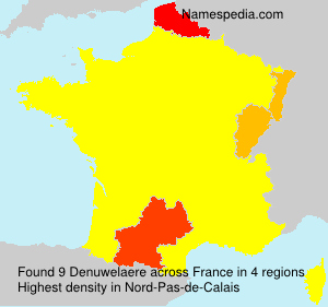 Surname Denuwelaere in France