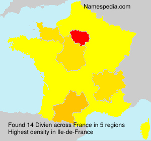 Surname Divien in France