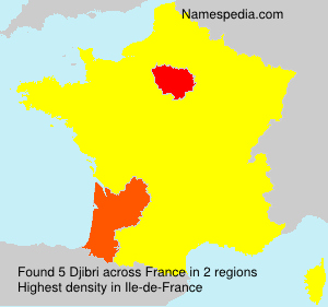 Surname Djibri in France