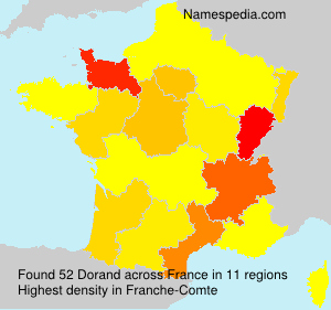 Surname Dorand in France