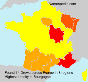 Surname Drews in France