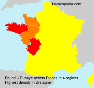 Surname Dunaye in France