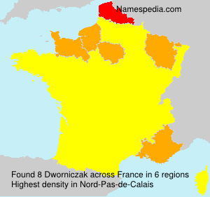 Surname Dworniczak in France